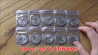 10 oz of PLATINUM in my hands!! | But What kind of Platinum Should you Buy to Get the Best Returns?