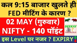 Nifty Analysis & Target For Tomorrow | Banknifty Thursday 02 May Nifty Prediction For Tomorrow