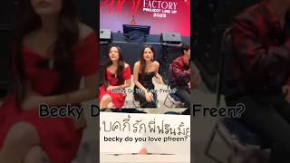 FreenBecky Becky Do You Love Freen?. #trending #shorts #srchafreen