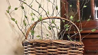 Easy Branch Stems Decor - Summer Decorating - Rustic Country Decorating