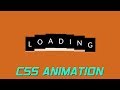 Css Loading Animation Examples | Stair Loading css animation