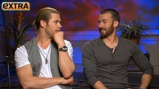 'The Avengers' Interviews: Chris Hemsworth and Chris Evans
