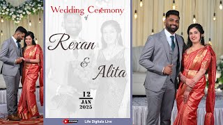 Wedding Ceremony Of  REXAN with ALITA  | Watch LIVE