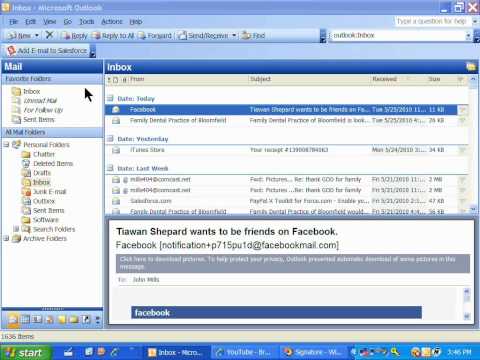 Outlook 2003 Email Signature Demo Outlook 2003 Email Signature Demo