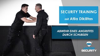 Security Training - Abwehr eines Angriffes durch Schubsen