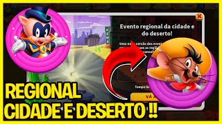 EVENTO REGIONAL CIDADE E DESERTO !! | LOONEY TUNES WORLD OF MAYHEM GAMEPLAY (iOS, Android)