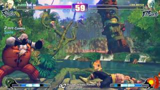 Arcade Infinity SF4 Ranbat 3.2 - Top 8 Sextaro(RU) vs Kai (EL)