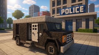 Minecraft Tutorial Polizeischiff Bauen Deutsch