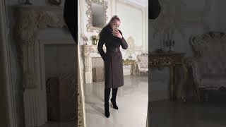 Женская одежда Москва / Итальянские бренды / одежда из Италии / Итальянская одежда / пальто с мехом
