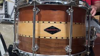 SOLD: Craviotto 8x14 Walnut, Maple \u0026 Cherry