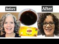 USE BLACK TEA TO DARKEN GREY HAIR WITHIN  ONE MONTH