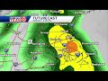 Video: Heavy downpours, gusty winds to arrive early Friday morning