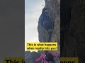 #Shorts - He almost fell on Via Ferrata