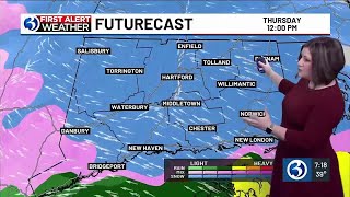 FORECAST: Rounds of snow, a mix, and rain prompt multiple First Alert Weather Days