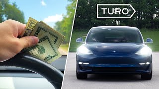 Turning my Tesla into a money printer - My first $100 on Turo