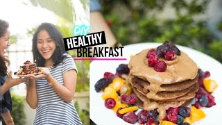 DIY Healthy 3 Ingridients Breakfast Pancakes! | Priscilla Law