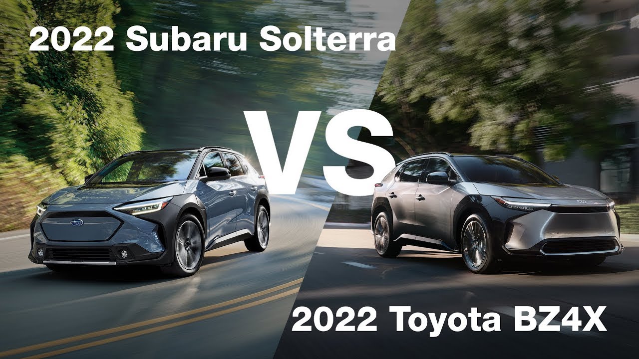 2023 Subaru Solterra Vs 2023 Toyota Bz4x Comparison Review Solterra ...