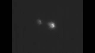 Double stars Mizar A and B at very high magnification