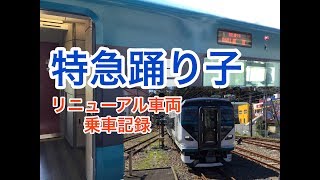 伊東→小田原　特急踊り子号乗車記　リニューアルE257系で運転