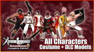 Dynasty Warriors 8 - All WU Character costume + DLC models 真・三國無双7 吴全武将服装 + DLC 模式