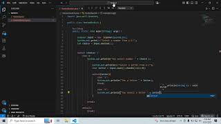 Java Nested Switch Example
