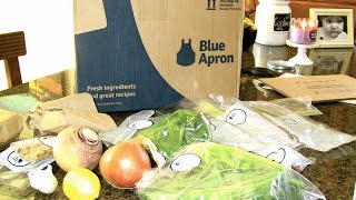 Meal Planning | Blue Apron | Cook with me!