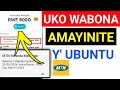 NTUCIKWE! DORE Uko Wabona AMAYINITE Y'UBUNTU Kuri MTN. Aha Uhita uhabwa 300 RWF Ako kanya