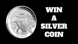 Free Silver - Win a Silver 1oz Coin - Subscriber Giveaway - CLOSED - Winners to be drawn