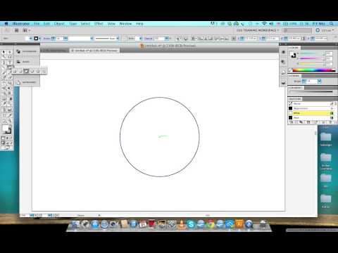 How to create circles from the centre point with Adobe Illustrator CS5 How to create circles from the centre point with Adobe Illustrator CS5