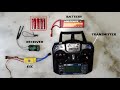 Flysky FS i6 Transmitter and FS iA6B Receiver Binding and how to calibrate the ECS's