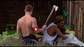 Fazenda de Verão: Lucas é expulso após ameaçar Haysam com um machado