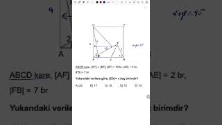 ÖSYM AYARINDA HARİKA  BİR KARE SORUSU. +1 NET GARANTİ #maths #yks #tyt #ayt