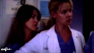 Grey's Anatomy - Callie and Meredith fight  - HD