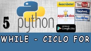 While y Ciclo For en Python | Tutorial #5 Python