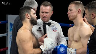 Jack Flatley v Vasif Mamadeov at VIP's Bolton White's Hotel show on 3.12.22