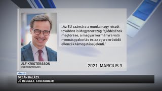 Orbán Balázs: Jó reggelt Stockholm!