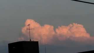 Clouds in the summer, timelapse.　夏の雲のタイムラプス