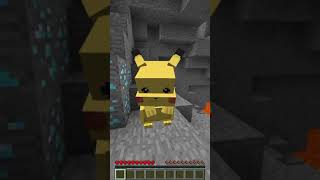 Pikachu in Minecraft | #Shorts #Minecraft #TikTok