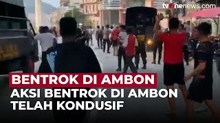 Polisi Nyatakan Kondisi Ambon Telah Kondusif Pasca Bentrok | Onenews Update