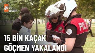 Polisten kaçak göçmen denetimi! - atv Ana Haber 7 Temmuz 2023