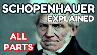 SCHOPENHAUER Explained: The World as Will and Representation (ALL PARTS)