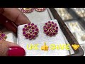 tanishq ruby emerald u0026 blue sapphire gold stud collections most requested video gold studs