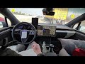 tesla fsd v13.2.2 sub zero drive to auburn hills 3d printed prototype delivery 4k uhd