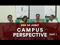 End of Jobs? - Campus Perspective Part 1:| skillActz | Personality Development Training