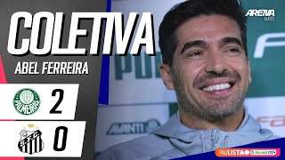 COLETIVA ABEL FERREIRA | AO VIVO | Palmeiras x Santos - Final Paulistão 2024