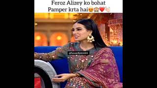 Feroze Khan pampering her wife | Iqra Aziz talking about Feroze Khan and Alizey Feroze Khan