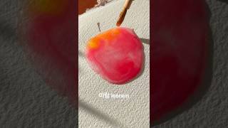 엄청 쉬운 사과 그리기 🍎 | easy art idea | Very easy to draw an apple