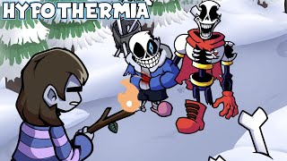 FNF: Undertale Frostbite Remaster // Hypothermia Fan-made █ Friday Night Funkin' █