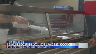 Abilene Salvation Army seeing more guests escaping the cold while practicing COVID-19 safety measure