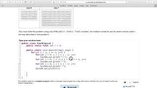 Exercise 2.17 (SlashFigure2) Java Tutorial || Practice-It
